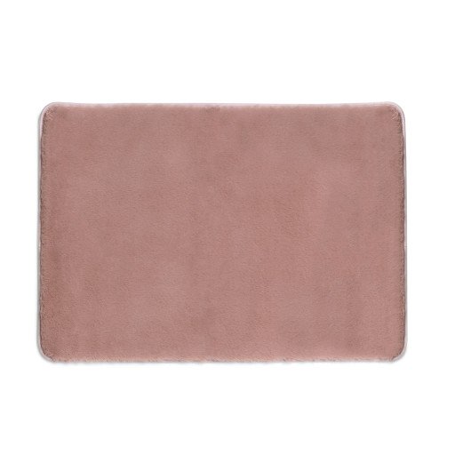 Hefe Fuzzy badematte, 40x60 cm, rosa Hefe Fuzzy badematte, 40x60 cm, rosa
