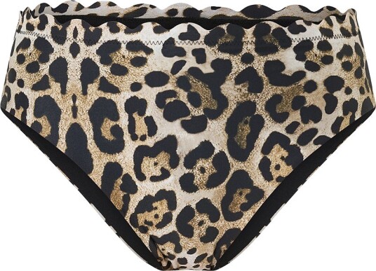 KAANDA Beach life   Bikinitruse New Venus Scallop Mid Rise Bottom   Flerfarget