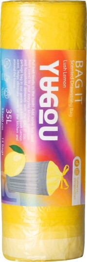 YUGOU Bag It Scented Drawstring Bag Lush Lemon