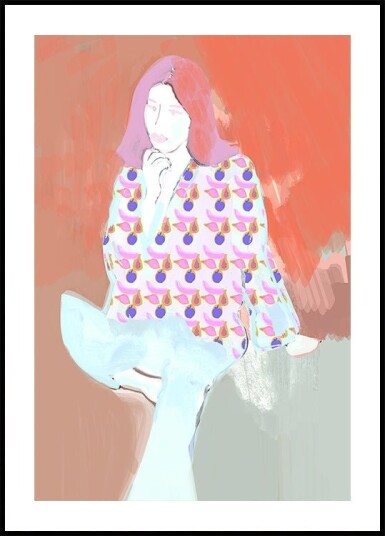 Pyjama Woman 2 Plakat Plakat / 21x30cm