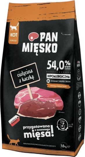 Pan Mięsko Adult Vilt And Tørrfôr 1.6 kg Pan Mięsko Adult Vilt And Tørrfôr 1.6 kg