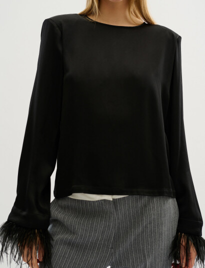 Karen By Simonsen Kbstella Blouse   Black   32