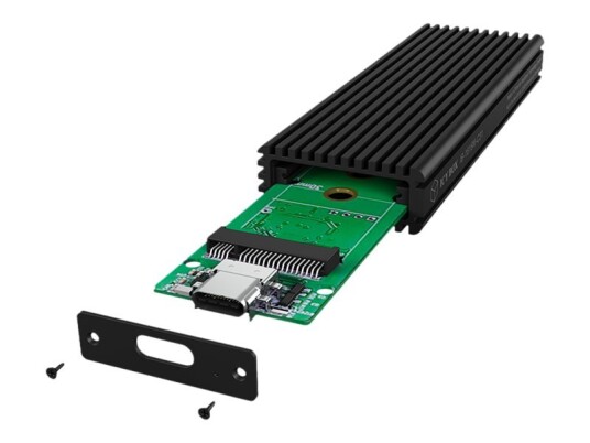 Raidsonic ICY BOX IB-1816M-C31 M.2 NVMe Harddiskkabinet USB-C Sort