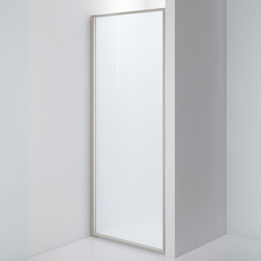 INR Iconic Nordic Rooms Dusjvegg Edge 2 Måltilpasset - Venstre / Stone Frostet Glass INR Iconic Nordic Rooms Dusjvegg Edge 2 Måltilpasset - Venstre / Stone Frostet Glass
