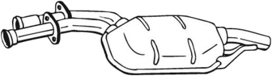 Midtre lydpotte BOSAL 175-005