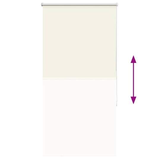 Rullegardin lystette 65x130 cm stoff bredde 60,7 cm polyester 8721158327031