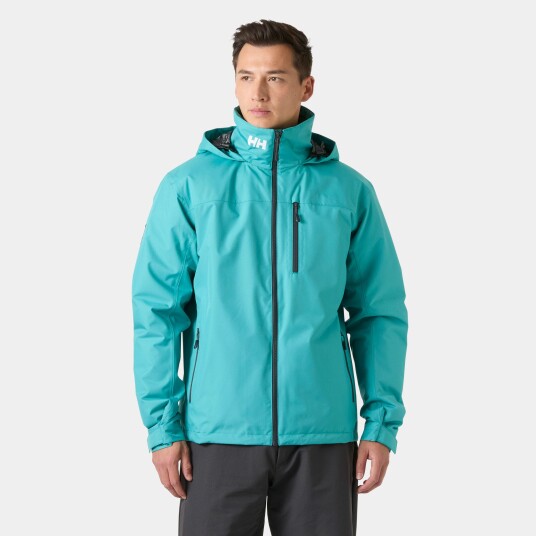 Helly Hansen Crew Mellomlags Seilerjakke Med Hette 2.0 Herre Grønn M