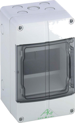 Spelsberg Fordelingsskap AKe 05 5 Moduler Med PE/N-Terminal IP55