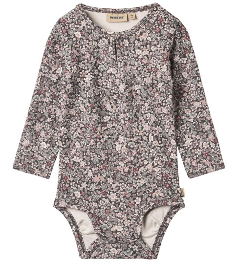 Wheat Purple Stone Flowers Body L/S Liv 12 mdr/80