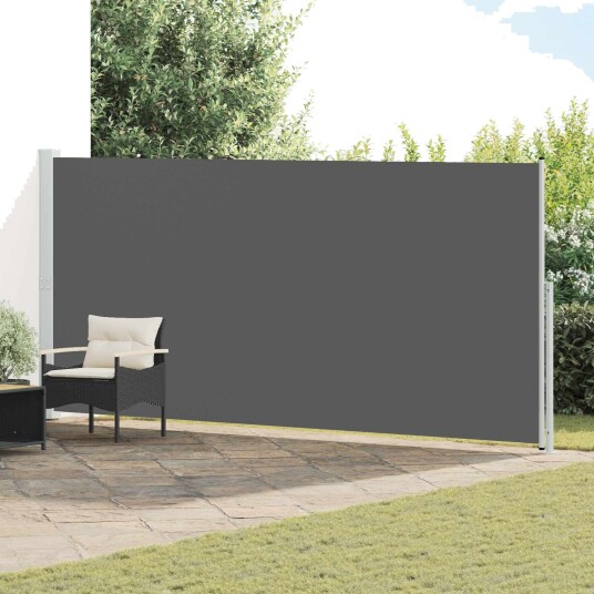 vidaXL Utklappbart side markise Rektangulær 180 x 500 cm