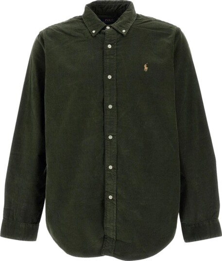Polo Ralph Lauren Custom Fit Corduroy Shirt COMPANY OLIVE W/K L Polo Ralph Lauren Custom Fit Corduroy Shirt COMPANY OLIVE W/K L