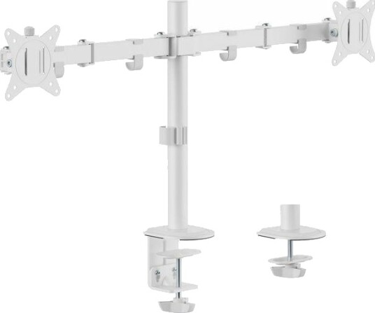 EQUIP Tischhalterung 17"-32"/ 2TFT je 9kg 360° Gasfeder ws