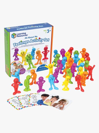 Learning Resources All About Me Følelsesaktiviteter Set med 18 Kort - Rosa