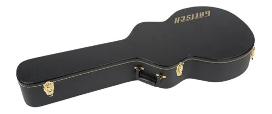 Gretsch G6241ft 16" Hollow Body Flat Top Hardshell Case, Black Gretsch G6241ft 16" Hollow Body Flat Top Hardshell Case, Black