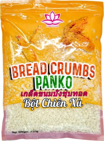 Lotus Grand Bread Crumbs Brødsmuler til Panering 230 gram PANKO Lotus Grand Bread Crumbs Brødsmuler til Panering 230 gram PANKO