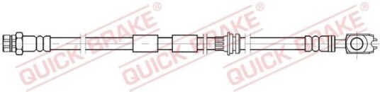 Bremseslange QUICK BRAKE 58.897X Bremseslange QUICK BRAKE 58.897X