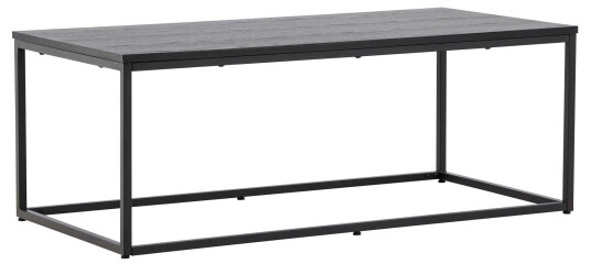 Venture Design Mallan sofabord Svart 120 x 60 cm Svart Venture Design Mallan sofabord Svart 120 x 60 cm Svart