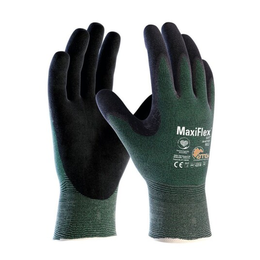 ATG MaxiFlex Dark Green Cut 3B HT hansker, 12 par ,SBG-34-8743 9