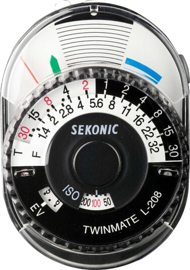 Sekonic Twinmate L-208 Analog, liten og kompakt lysmåler