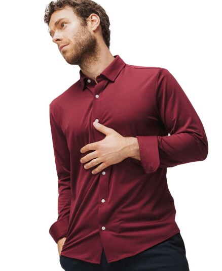 STOIX Marcus Slim Burgundy Burgundy XS