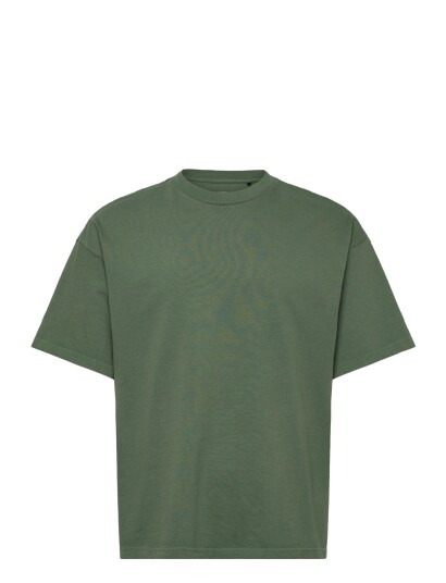 Weekday Loose Boxy T Shirt Khaki green M