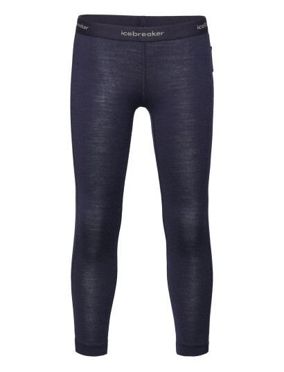 Icebreaker Kids Merino 200 Oasis Leggings Navy 104 Icebreaker Kids Merino 200 Oasis Leggings Navy 104