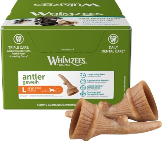 Whimzees Occupy Antler L 60 G Bulk 22 Pk/Ps Whimzees Occupy Antler L 60 G Bulk 22 Pk/Ps