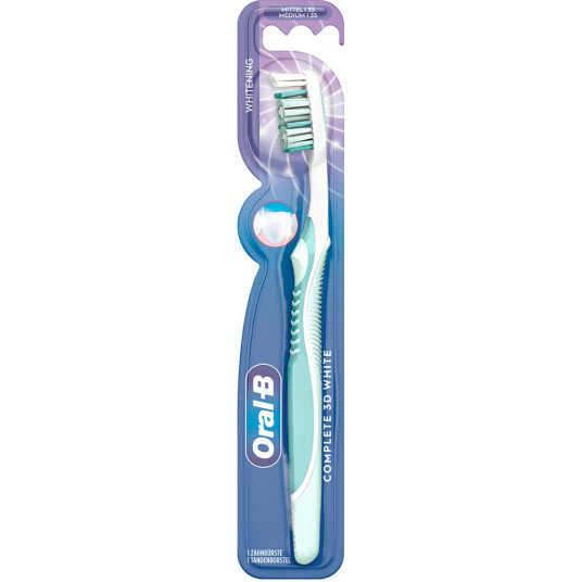 Oral B Whitening Tannbørste Complete 3D White 35 Medium