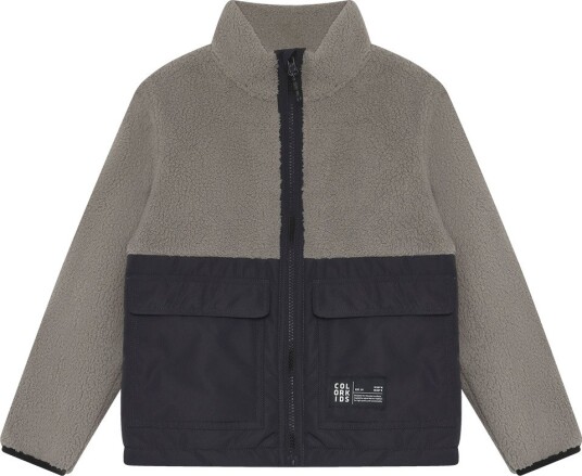 Color Kids Teddy Jacket Multi/patterned 152