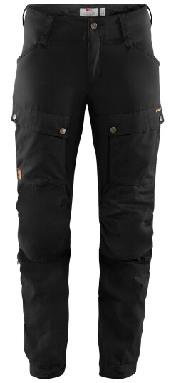 Fjellreven Keb Trousers, Dame Black 36