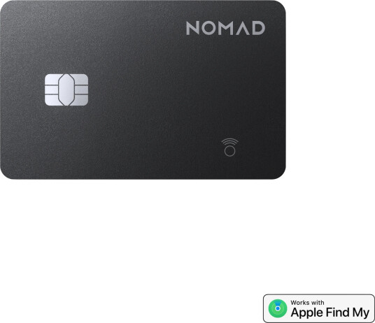 Nomad Tracking Card Pro Find My black