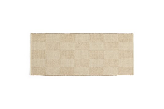 Hay Check Ullteppe 80x200 cm Sand Hay Check Ullteppe 80x200 cm Sand