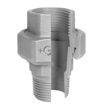 GF Galvanisert Union Muffe/Nippel 1/2" for Hydraulikk