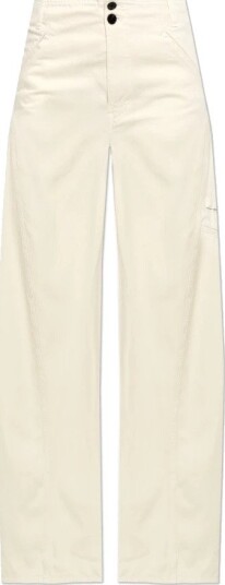 Self Portrait Dame Bukser Beige W25,