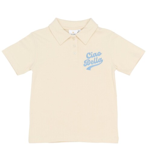 The New Tnsigbrit S_S Polo Cream 122/128