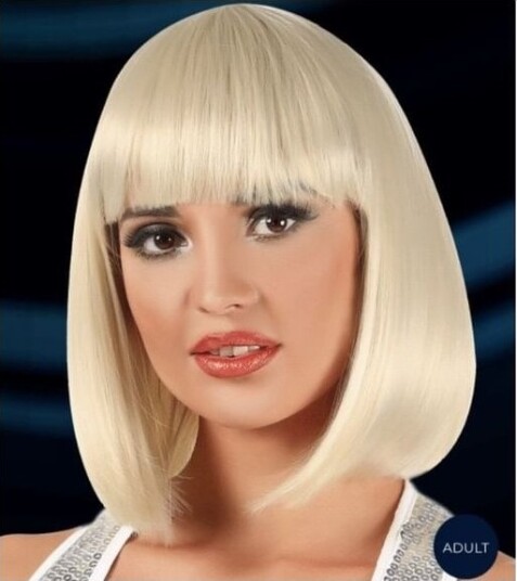 Hisab/Joker Naturlig Blond Halvlang Parykk Hisab/Joker Naturlig Blond Halvlang Parykk