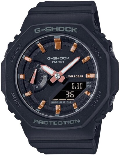 Casio Dameklokke GMA S2100 1AER G Shock Sort/Resinplast Ø42.9 mm Casio Dameklokke GMA S2100 1AER G Shock Sort/Resinplast Ø42.9 mm