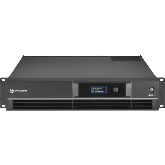 Dynacord L2800fd Dsp 2x1400w 4ohm 2u