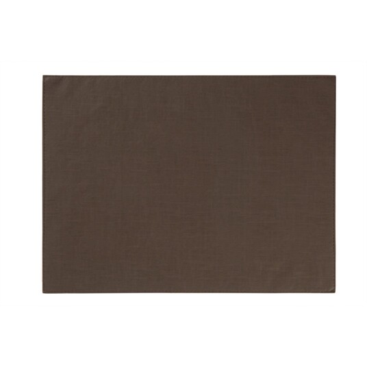 Vega Bordbrikke Tecido rett; 32.5x44 cm (BxL); Brun; Rektangulær; 6 Stykk / Forpakning