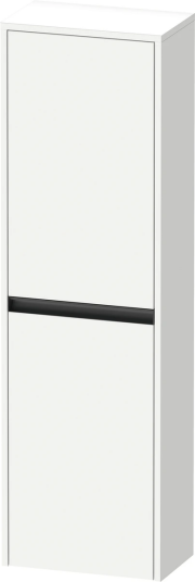 Duravit Ketho.2 Halvhøyskap 2 Dører 400x240 mm Venstre Hvit Matt