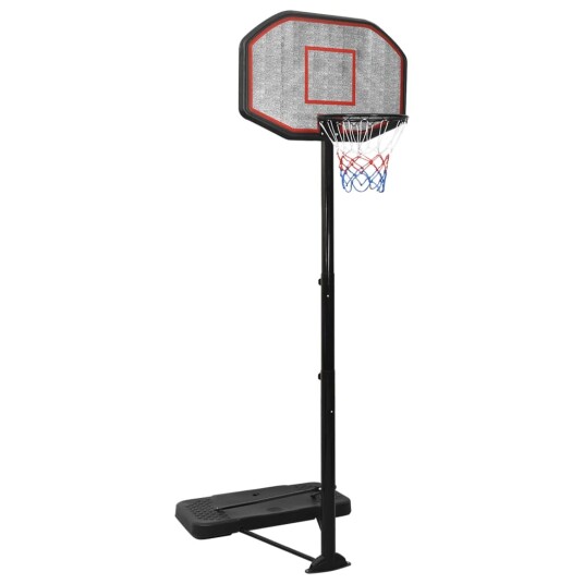 Basketballstativ svart 258 363 cm polyetylen