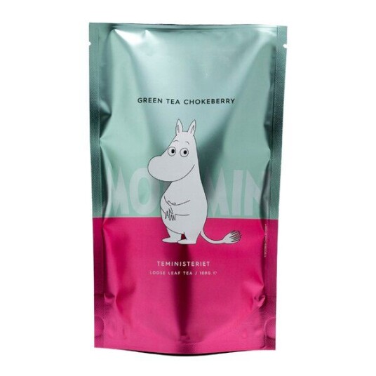 Teministeriet Mummi refill Mummitrollet grønn te aronia 100g Teministeriet Mummi refill Mummitrollet grønn te aronia 100g