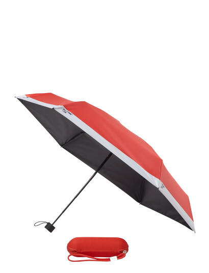 PANTONE Umbrella Folding In Carry Case - Red - 90 cm PANTONE Umbrella Folding In Carry Case - Red - 90 cm