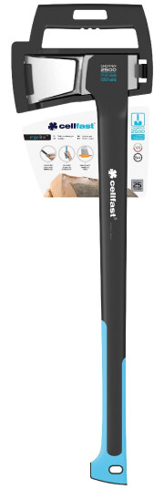 Cellfast Energo Kløyvøks 2,5 Kg 74 cm med 25 Års Garanti
