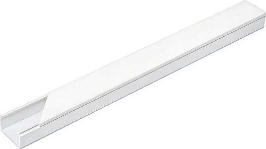 40x25 Kabelkanal Hvit 40x25mm Lengde 2m 40x25 Kabelkanal Hvit 40x25mm Lengde 2m