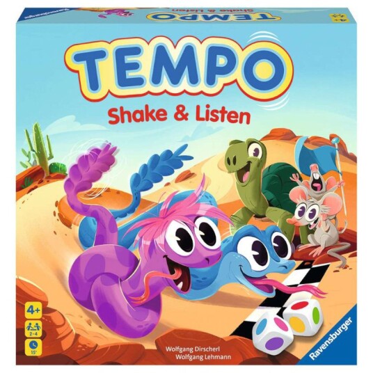 Ravensburger Tempo Klapperslange Barnespill for Barn fra 4 År