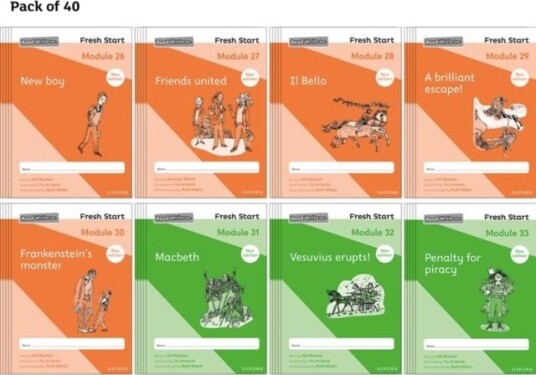 Read Write Inc. Fresh Start: 2024 Modules 26 33 Pack of 40 Read Write Inc. Fresh Start: 2024 Modules 26 33 Pack of 40