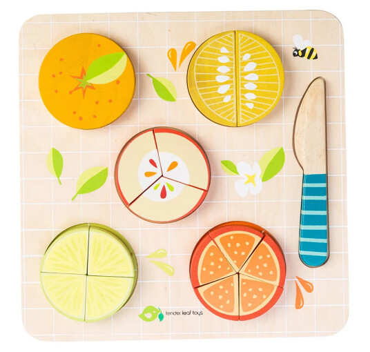 Tender Leaf Learning Fractions Citrus TL8414 Tender Leaf Learning Fractions Citrus TL8414