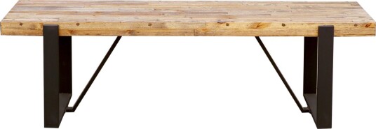 Benk HOME4YOU Ironbridge 150x40x46 cm furu brun