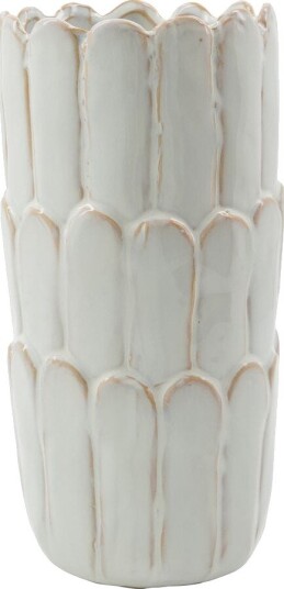 house doctor Vase Hdezra Off White   OFF WHITE   25X13 cm